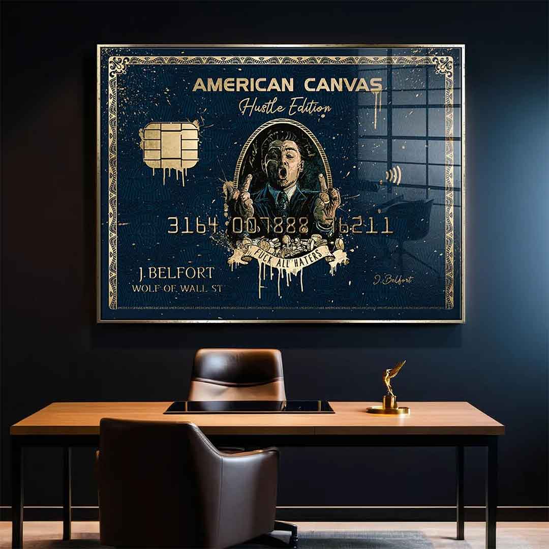 DOTCOMCANVAS 24K Feingold Bild Royal American Canvas - 24K Feingold