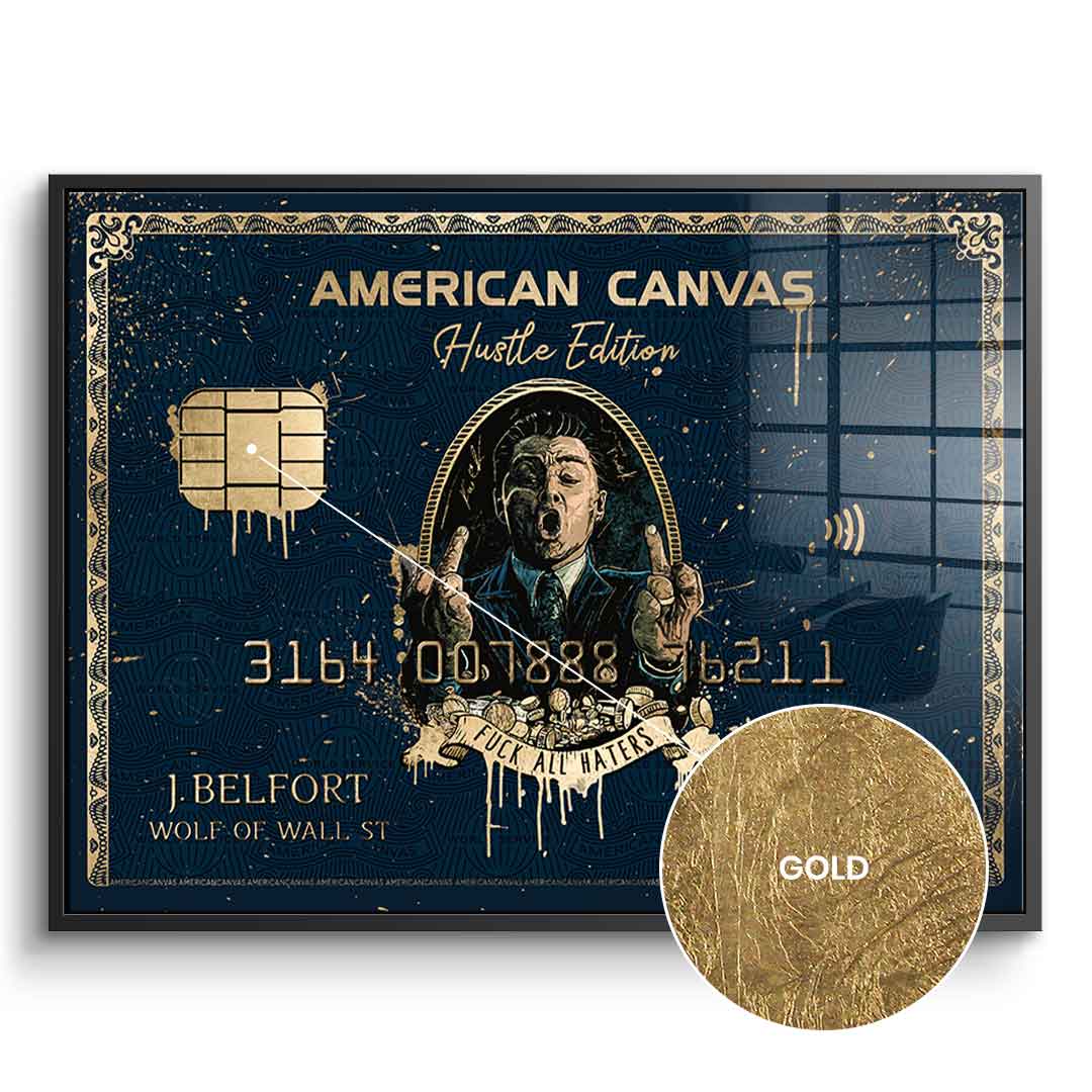 DOTCOMCANVAS 24K Feingold Bild Royal American Canvas - 24K Feingold