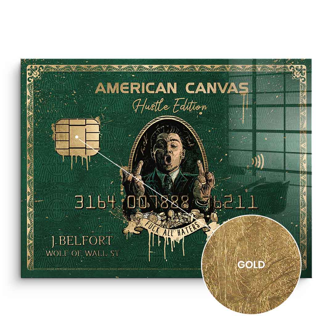 DOTCOMCANVAS 24K Feingold Bild Royal American Canvas - 24K Feingold