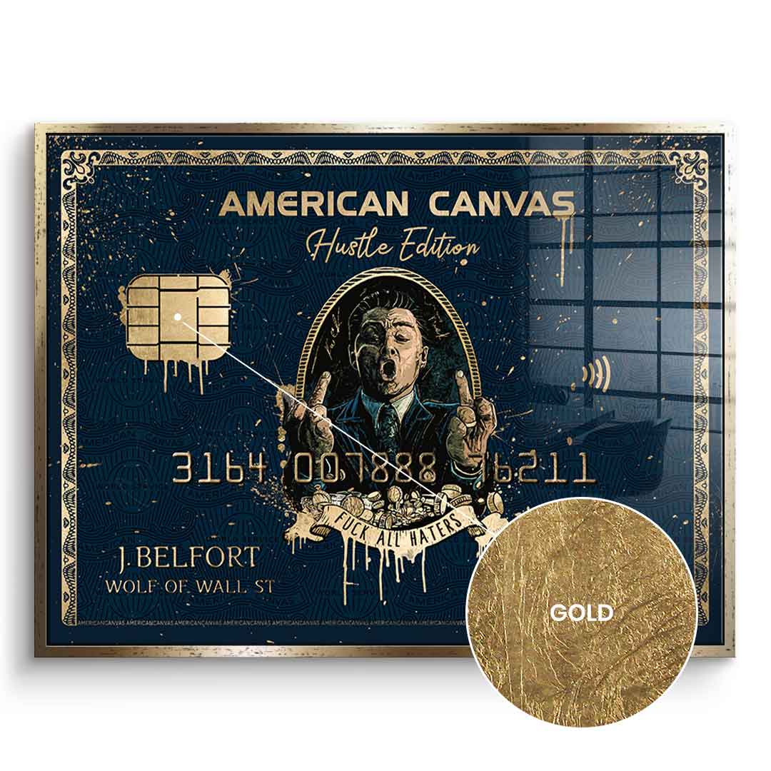 DOTCOMCANVAS 24K Feingold Bild Royal American Canvas - 24K Feingold