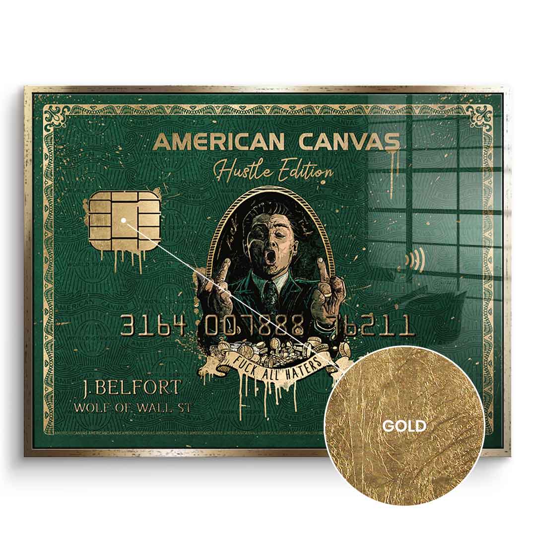 DOTCOMCANVAS 24K Feingold Bild Royal American Canvas - 24K Feingold