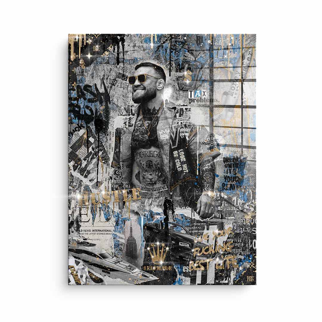 DOTCOMCANVAS 24K Feingold Bild TAX PROBLEM$ - 24K Feingold