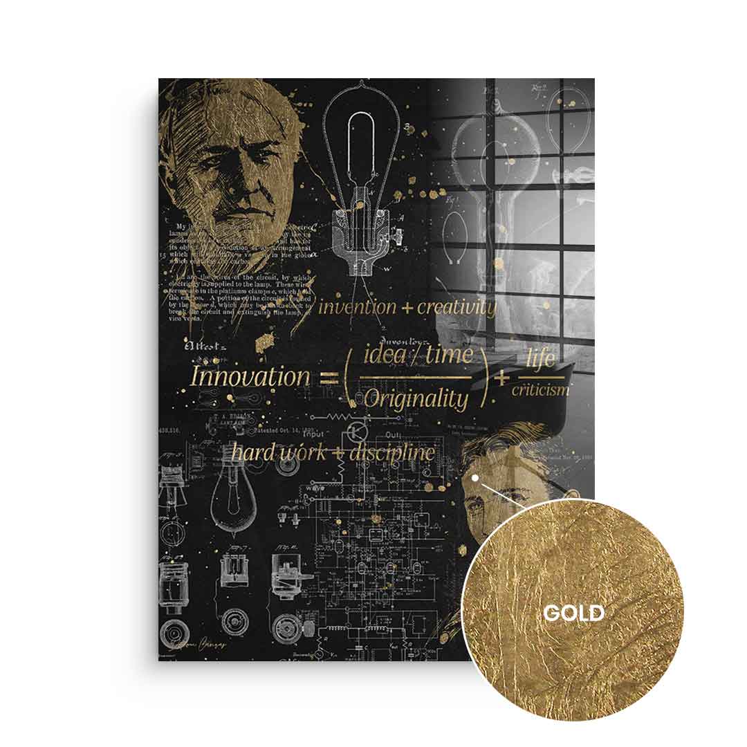 DOTCOMCANVAS 24K Feingold Bild Innovation - 24K Feingold