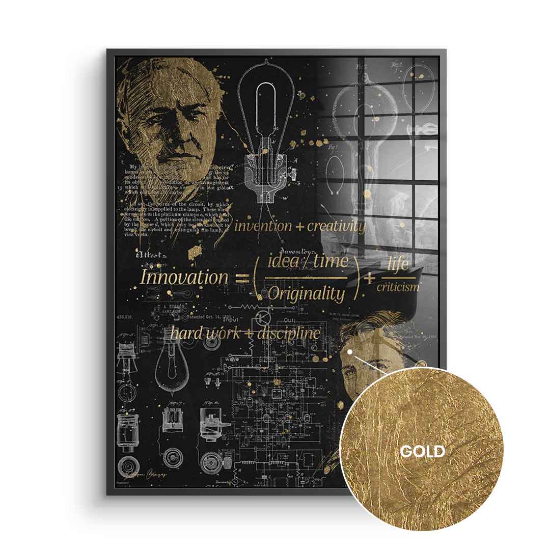 DOTCOMCANVAS 24K Feingold Bild Innovation - 24K Feingold