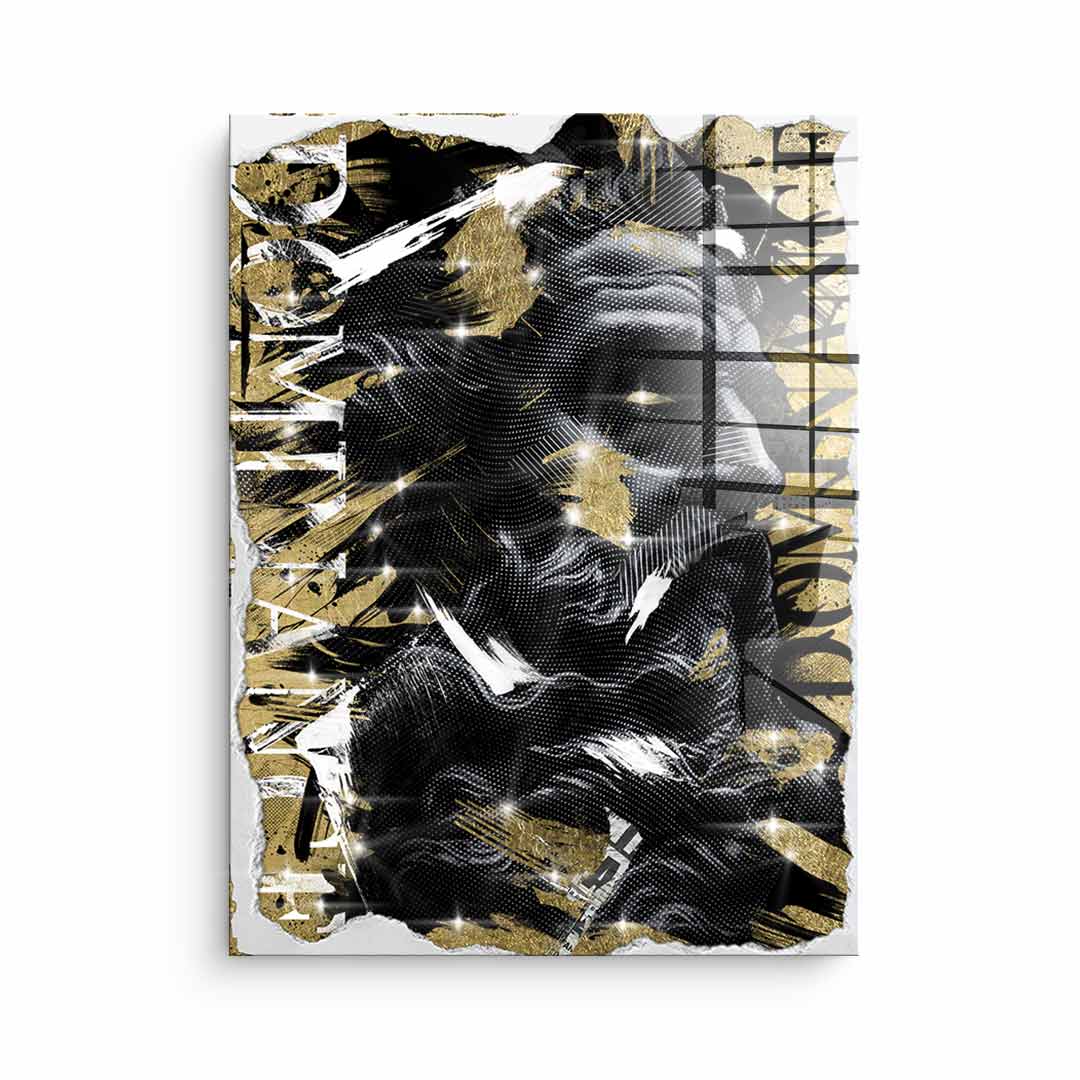 DOTCOMCANVAS 24K Feingold Bild Luxury Zeus - 24K Feingold