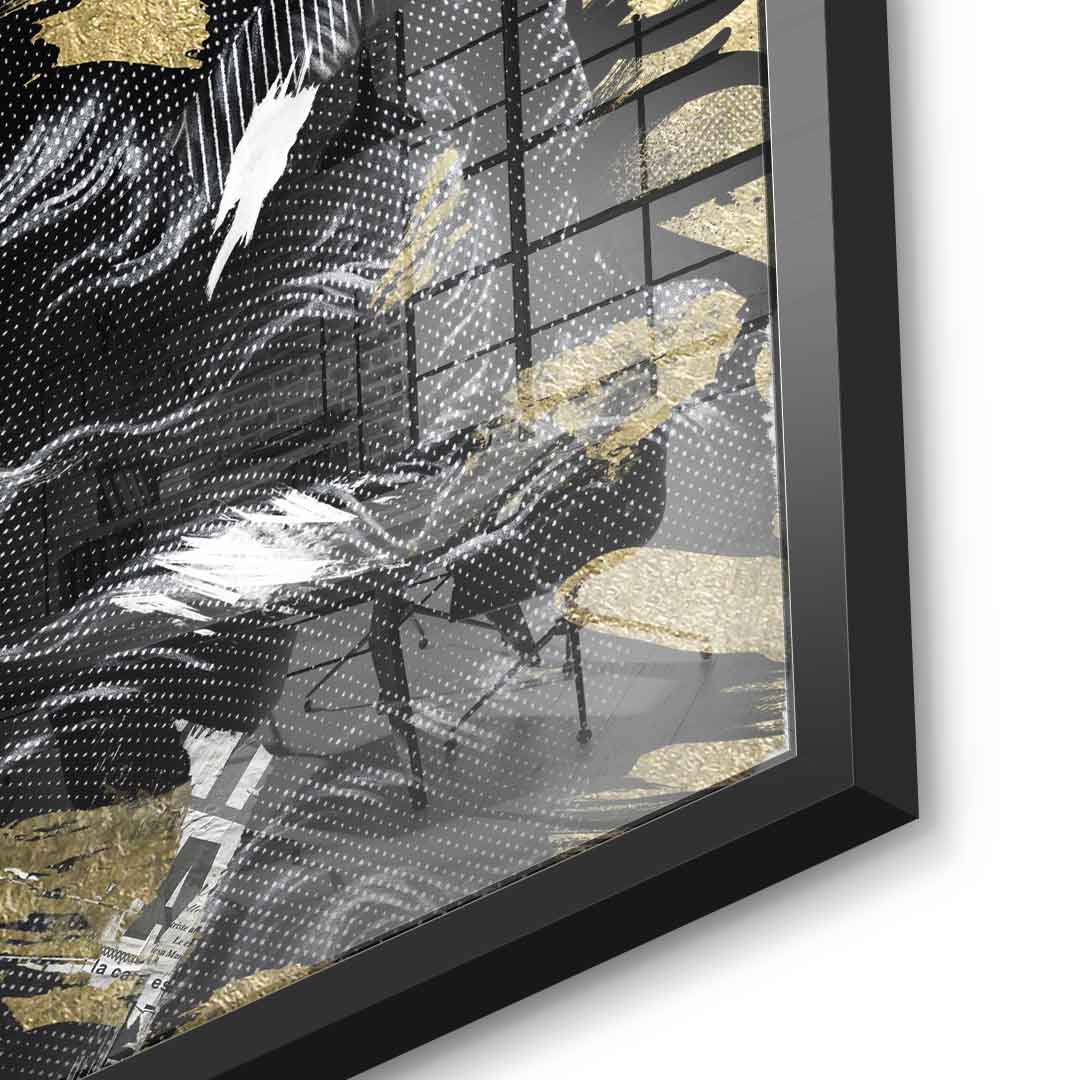 DOTCOMCANVAS 24K Feingold Bild Luxury Zeus - 24K Feingold