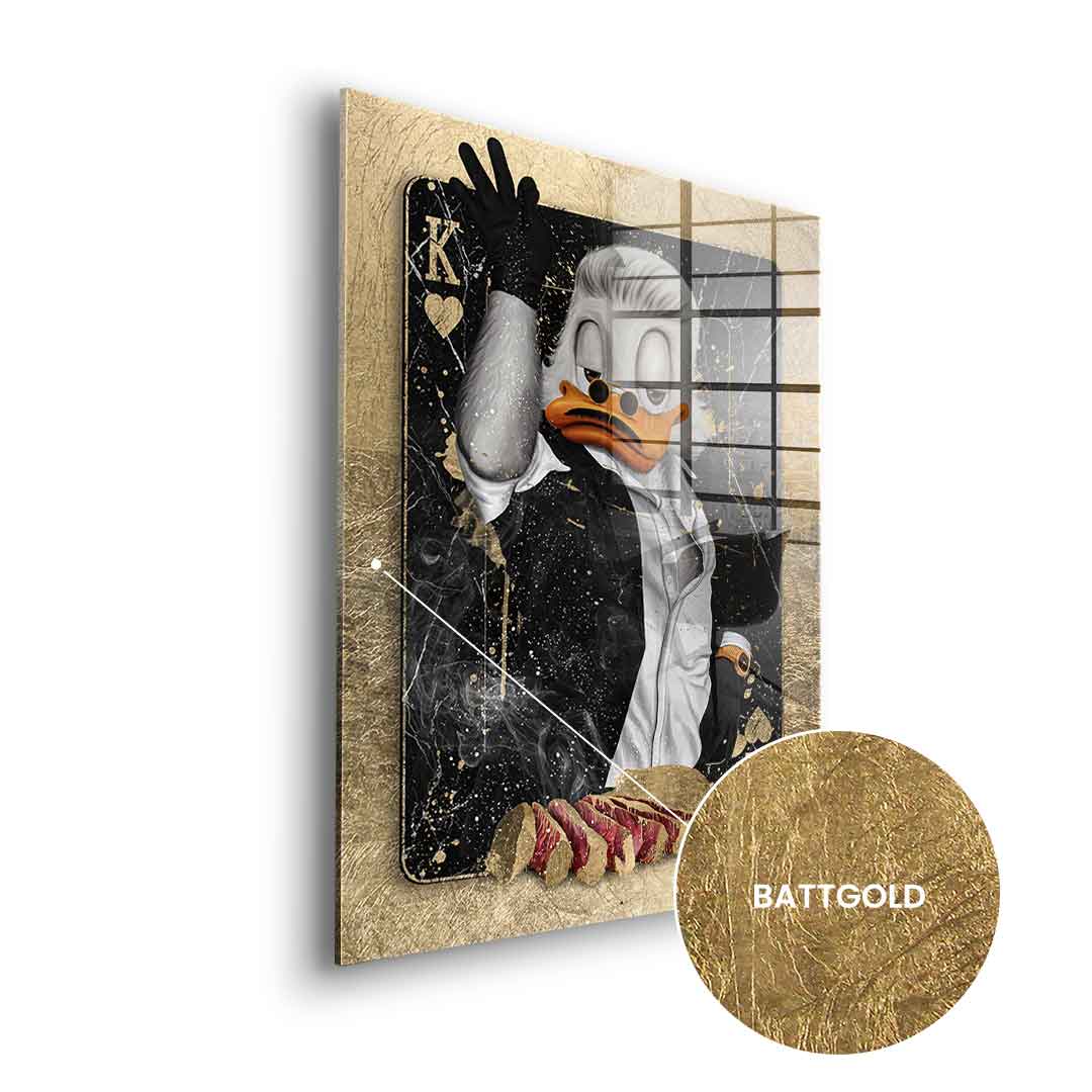 DOTCOMCANVAS 24K Feingold Bild Nusret Duck - 24K Feingold