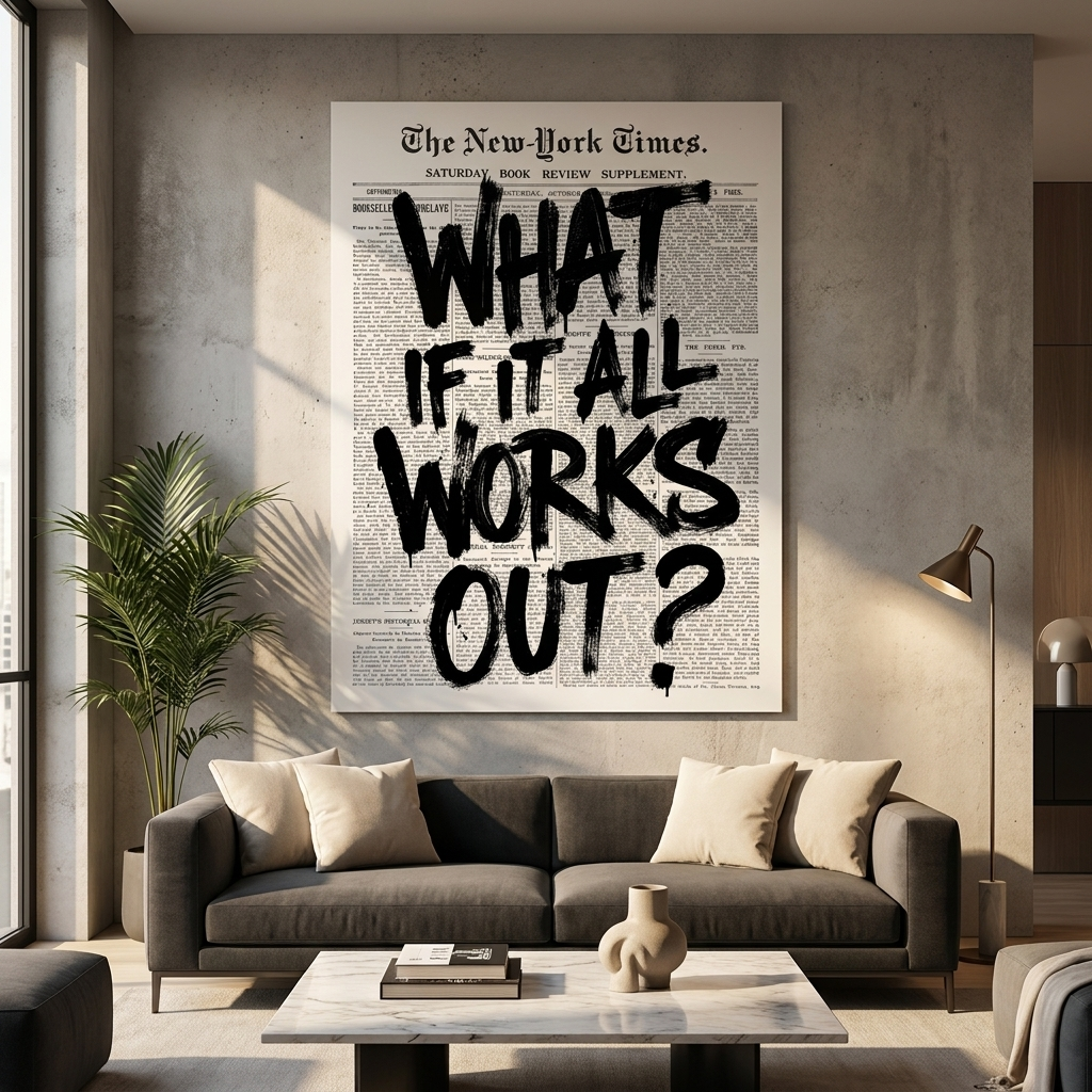 What if it all works out? - Poster