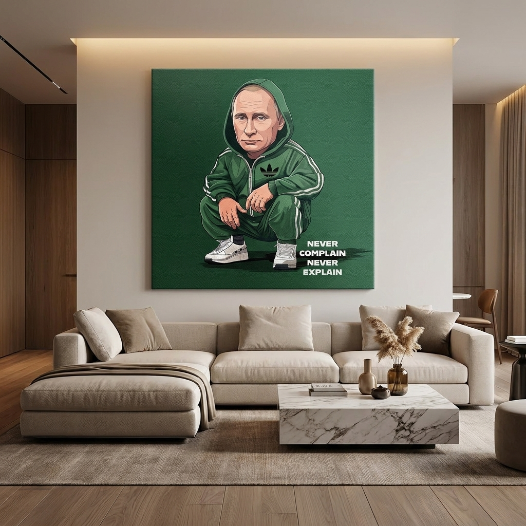 Putin Swag Leinwandbild