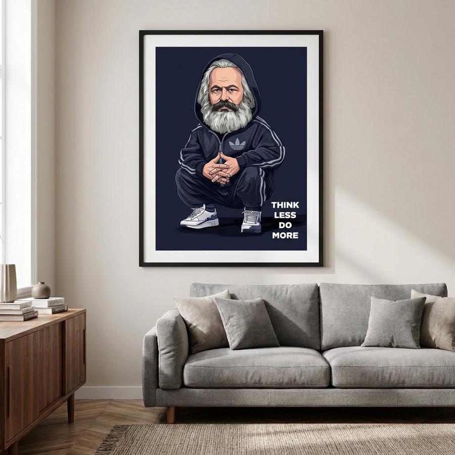Karl Marx Swag - Poster Raum Mockup