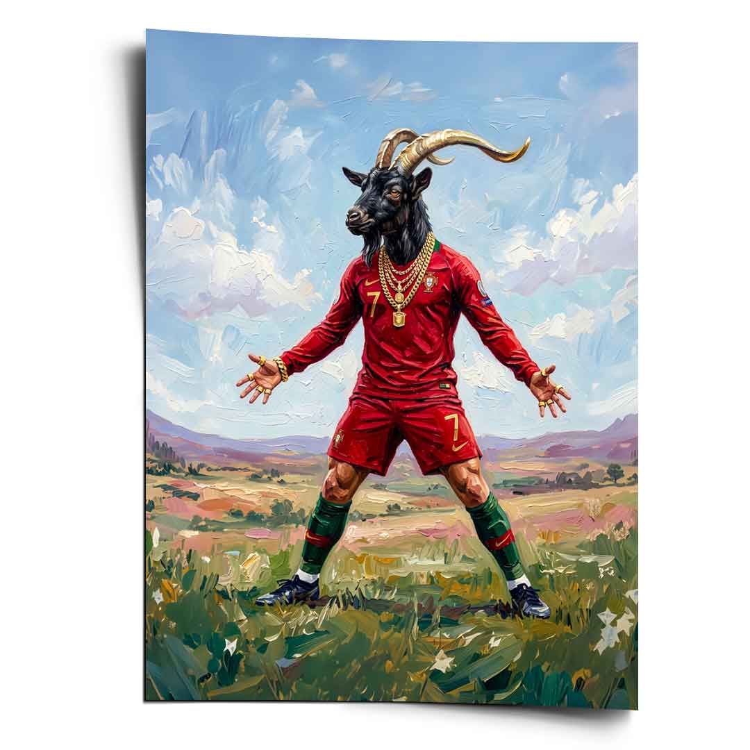 Ronaldo GOAT - Poster