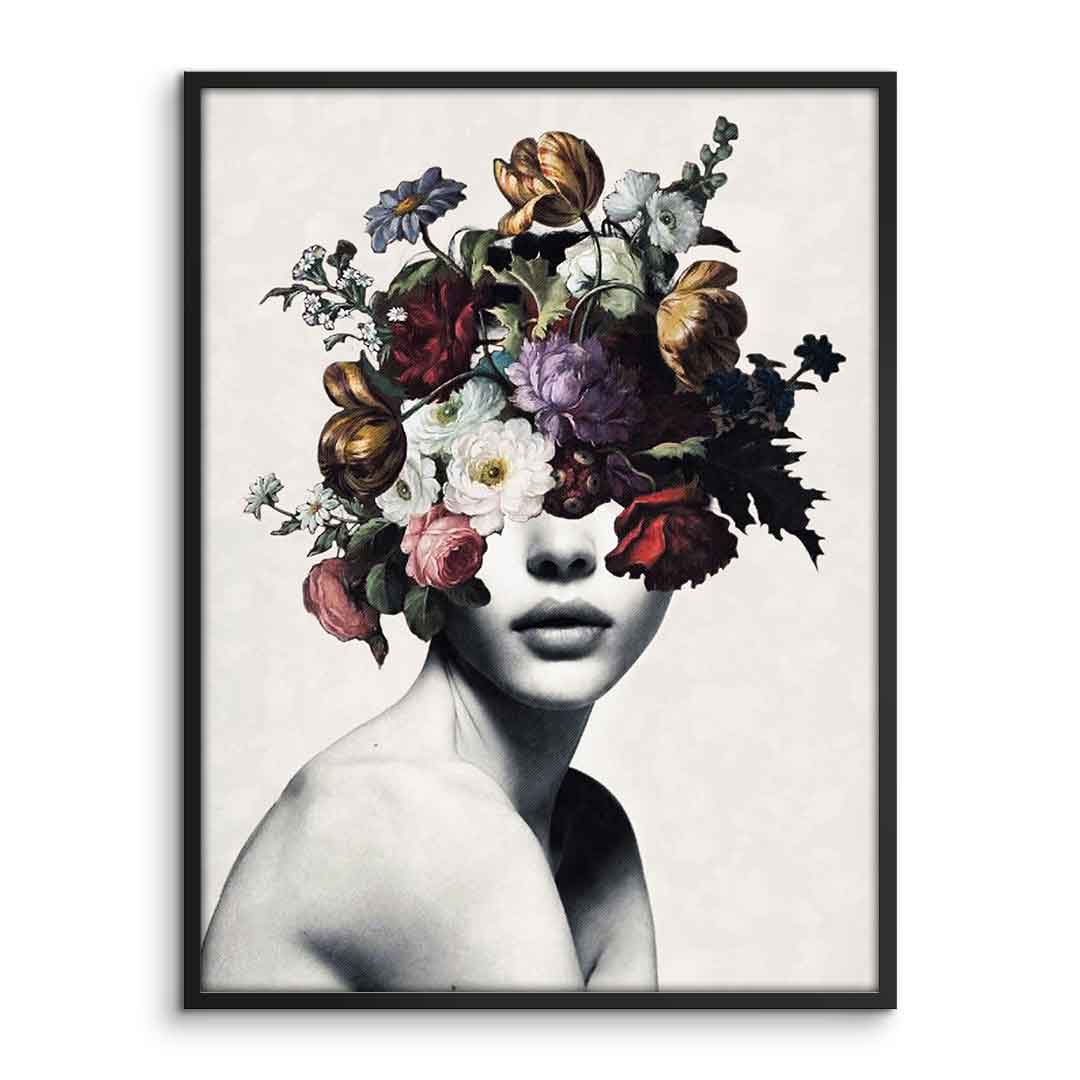 DOTCOMCANVAS® Elegance 101 Poster – gerahmte Vorderansicht