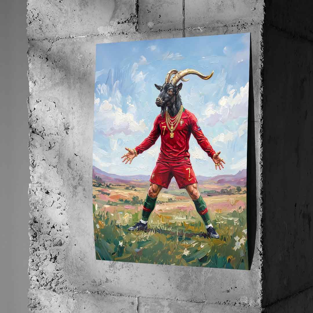 Ronaldo GOAT - Poster