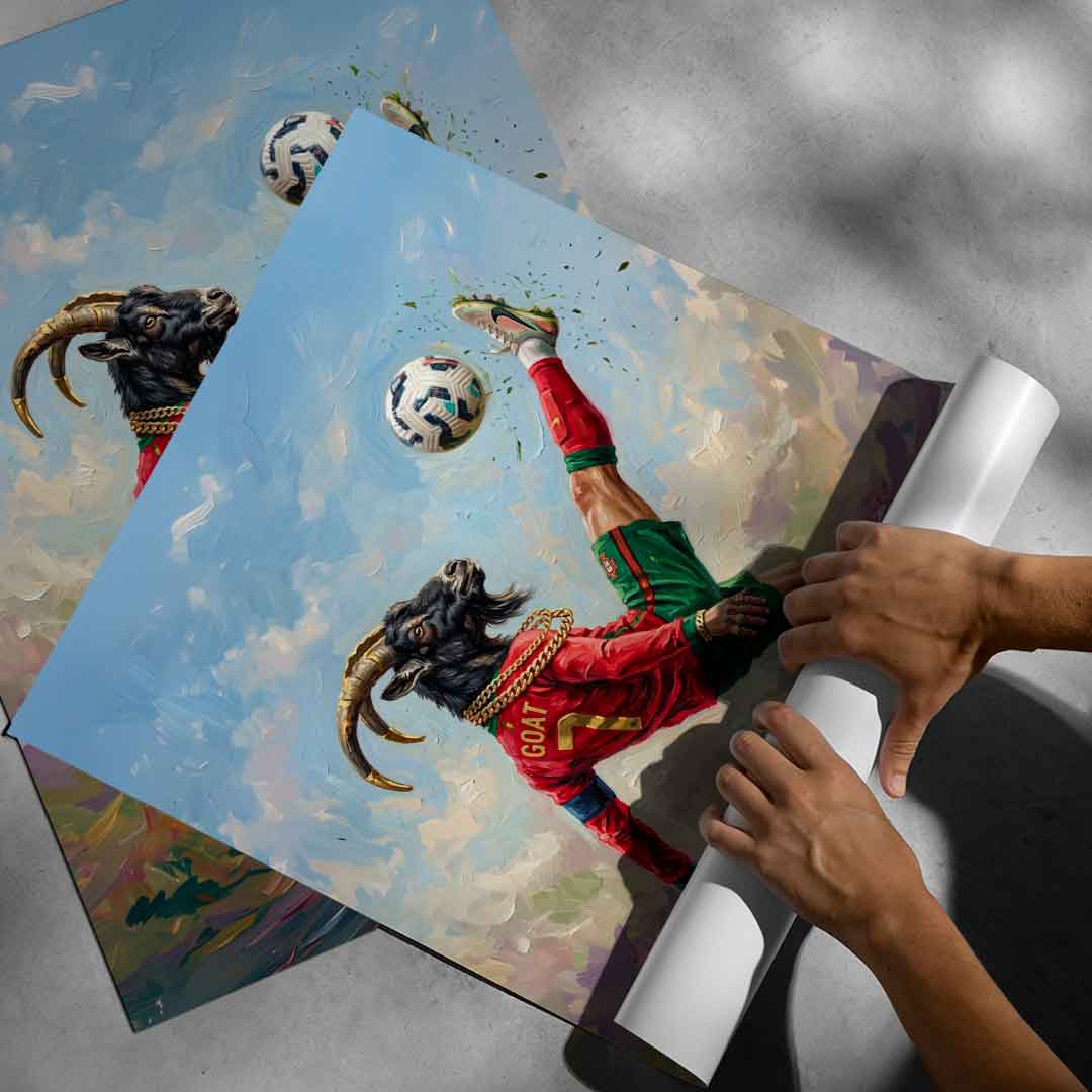Ronaldo GOAT 2.0 - Poster