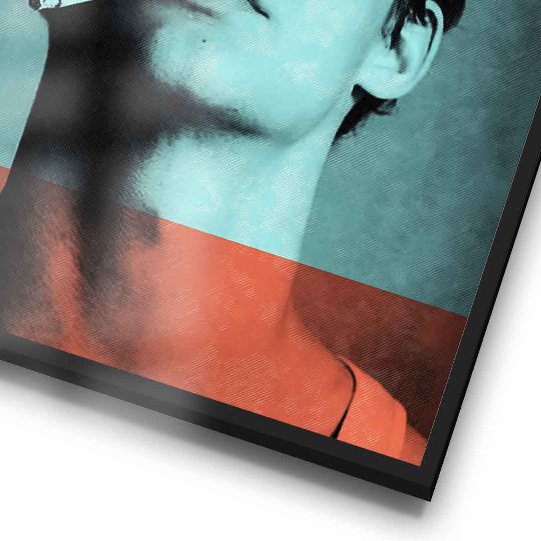 DOTCOMCANVAS® Four layers Poster – gerahmtes Detail