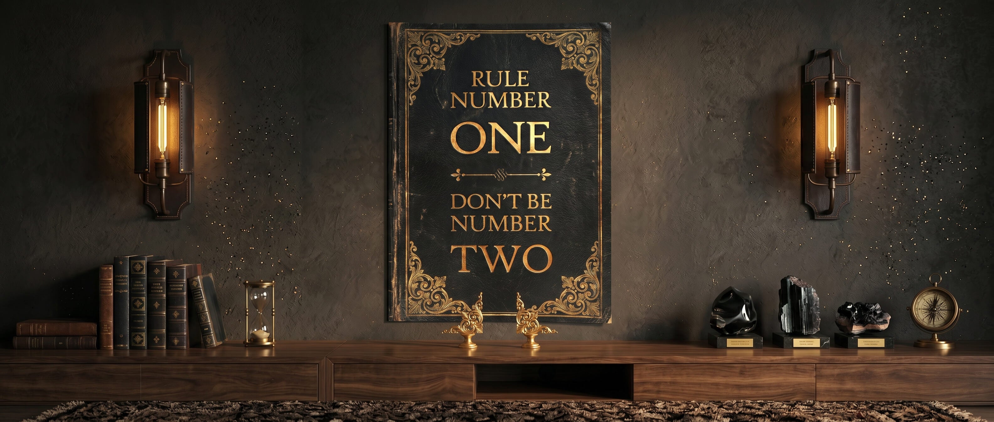 Rule Number One Poster Banner