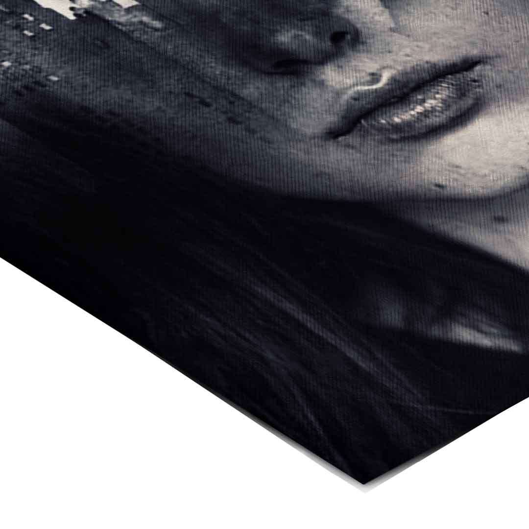 DOTCOMCANVAS® Mind game Poster – Eckdetail