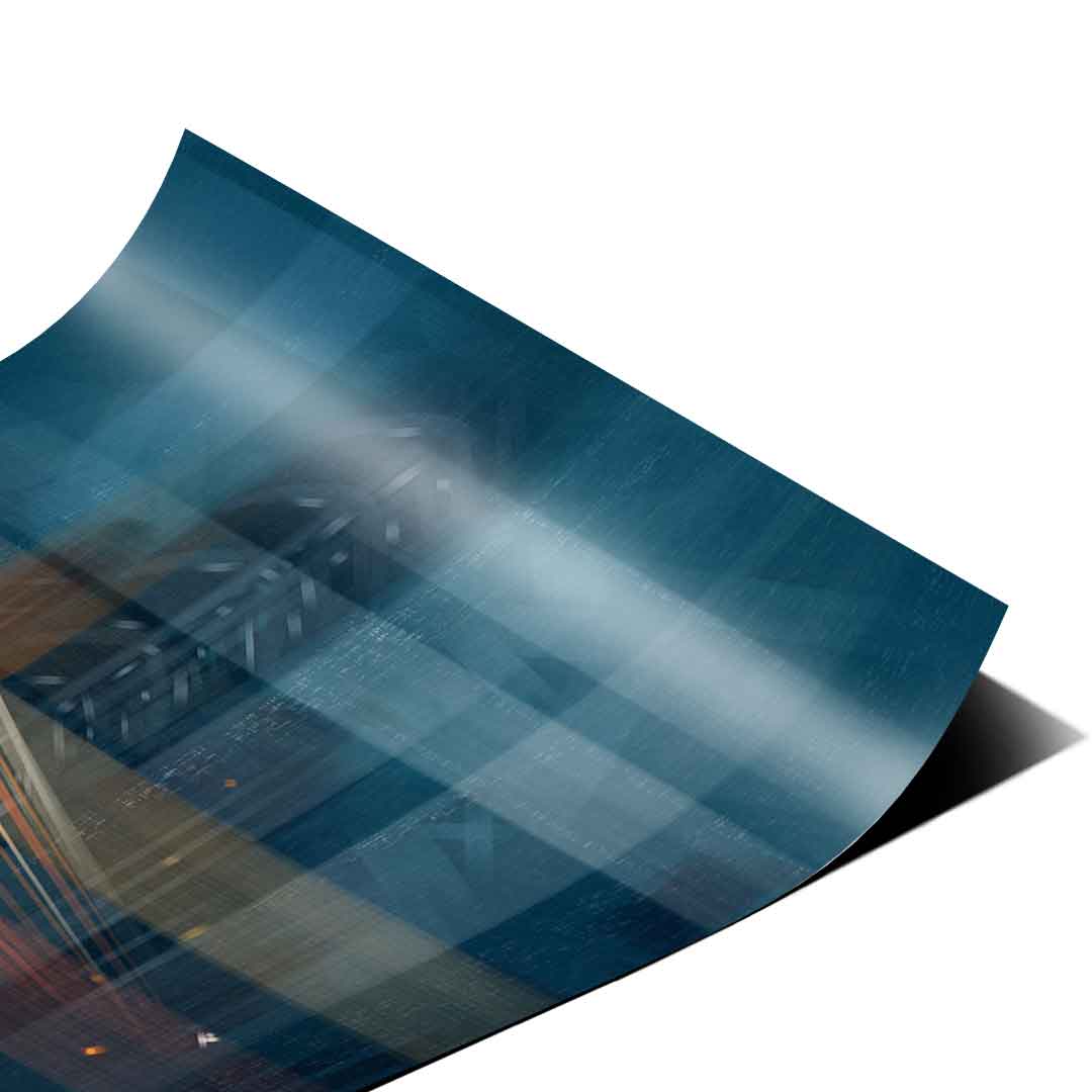 City Night Agility - Poster Corner Detail