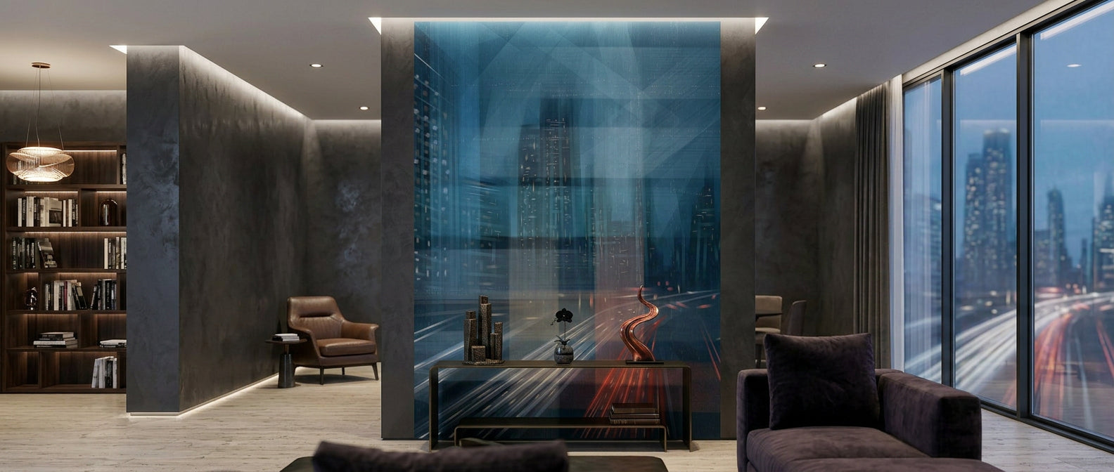Night City with Speed - Poster Banner