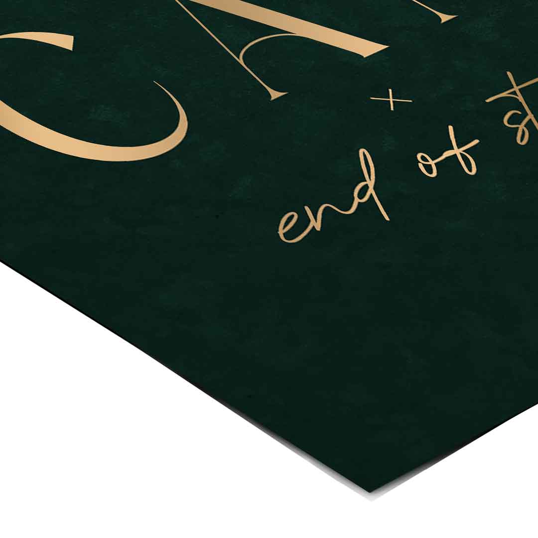 YOU CAN Poster Eckdetail