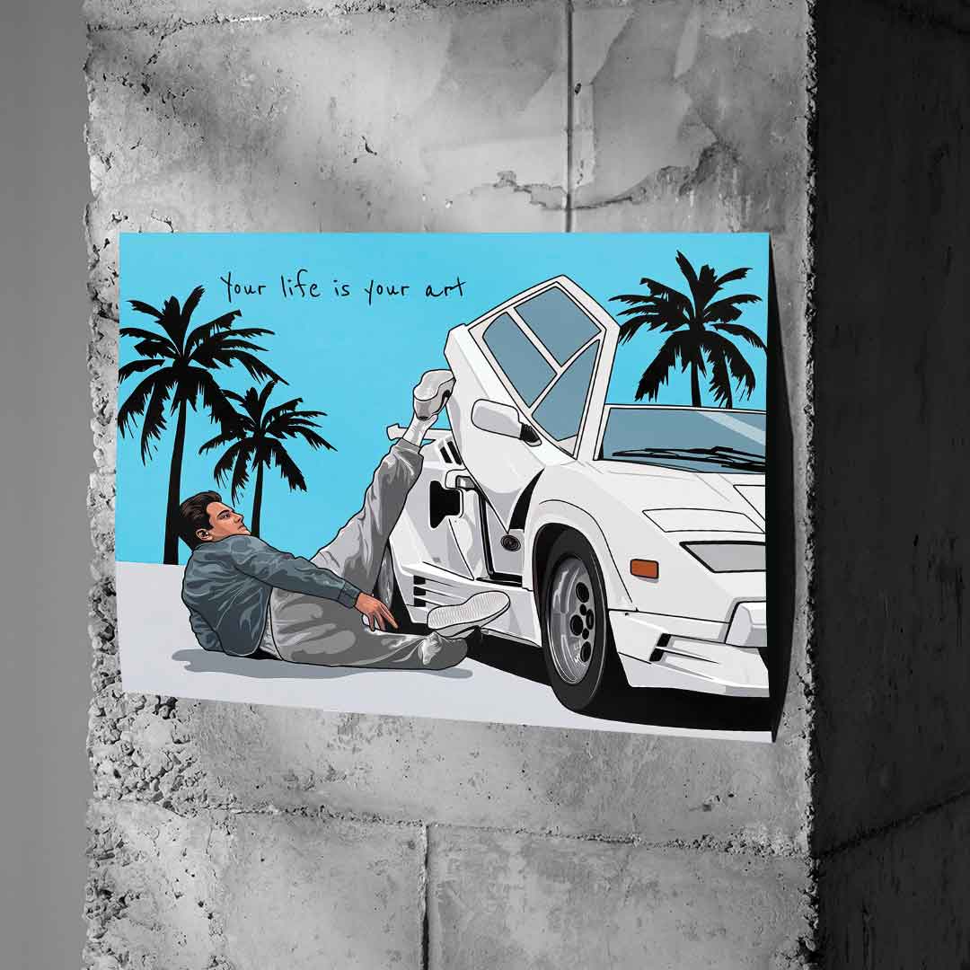 Your life is your art - Poster
