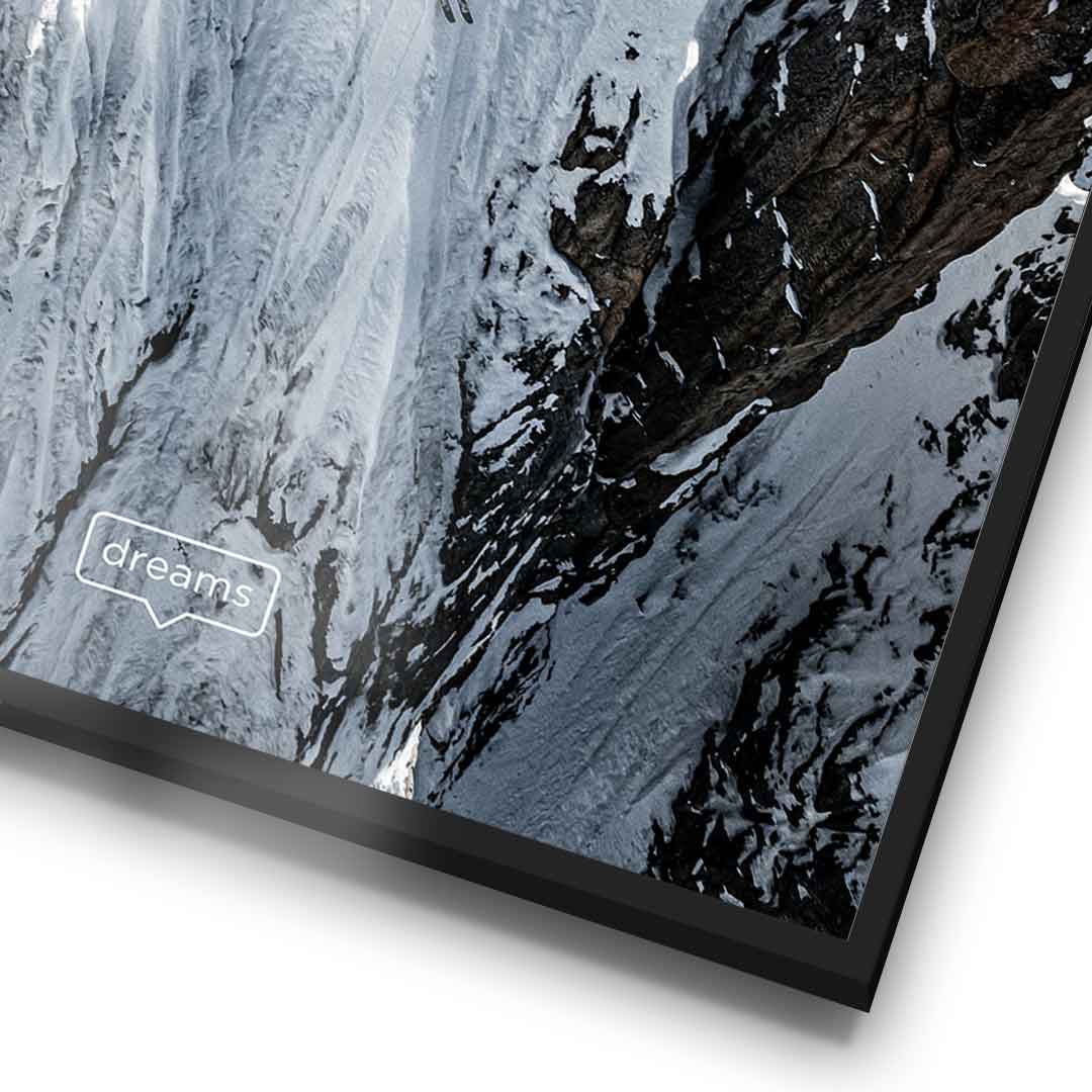 DOTCOMCANVAS Me & Dreams Poster – Detail Rahmen