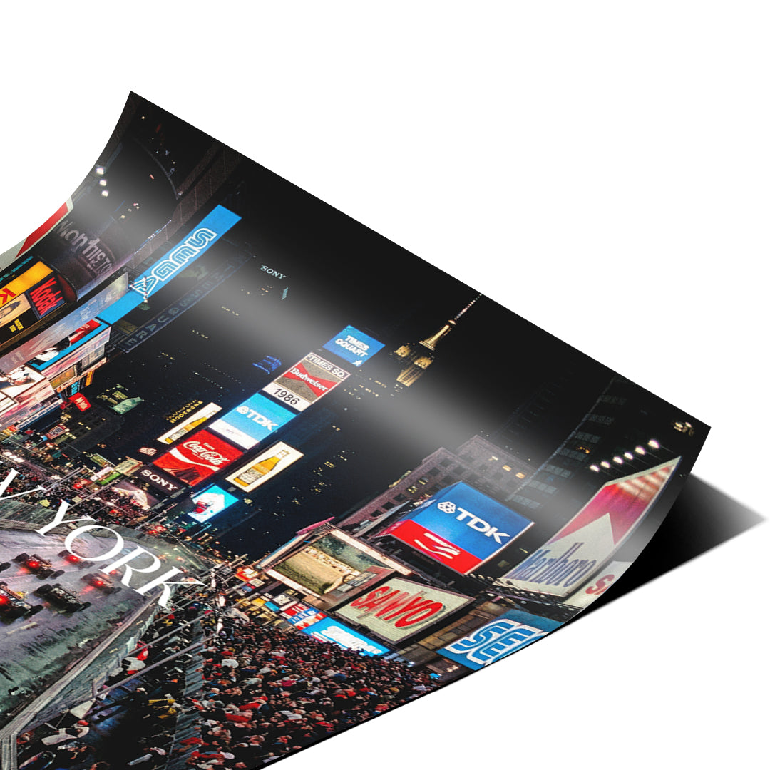 DOTCOMCANVAS New York F1 Poster Ecke Detail 2