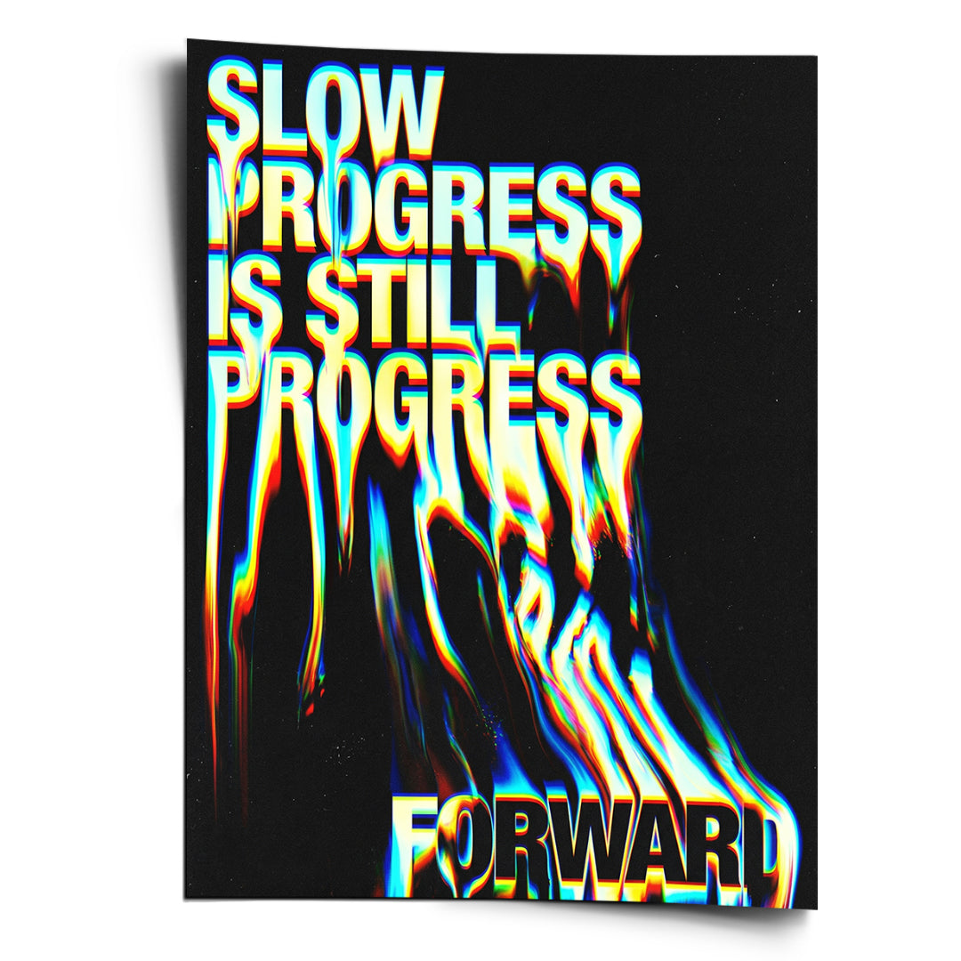 DOTCOMCANVAS Slow Process Poster Vorderansicht