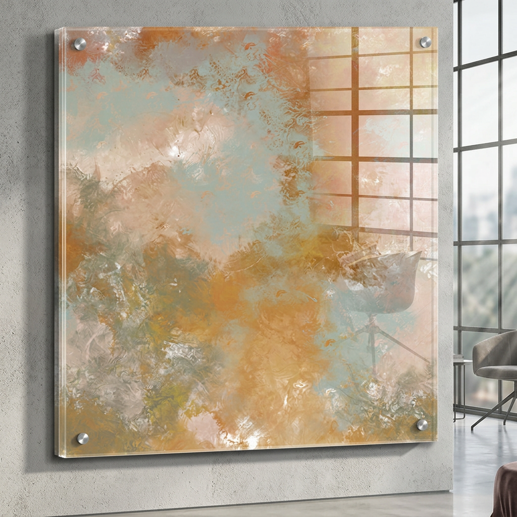 DOTCOMCANVAS A place unspoken Acrylglasbild Raumansicht