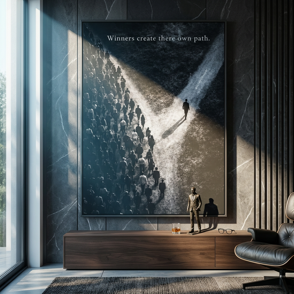 Winners Path - Canvas Room mockup