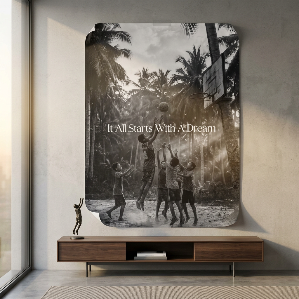 DOTCOMCANVAS 3629 Poster Raum-Mockup S&W