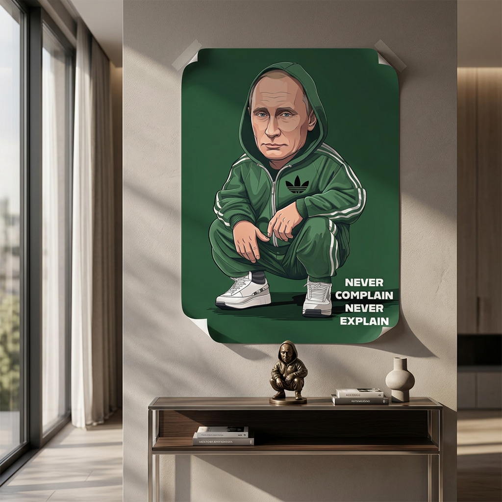 Putin Swag Poster im Wohnzimmer
