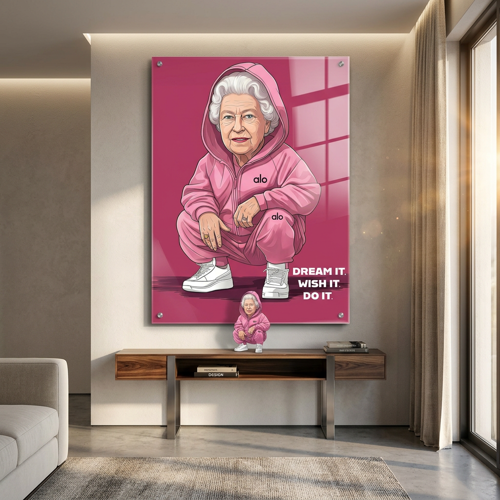 Queen Elizabeth Swag Raumansicht