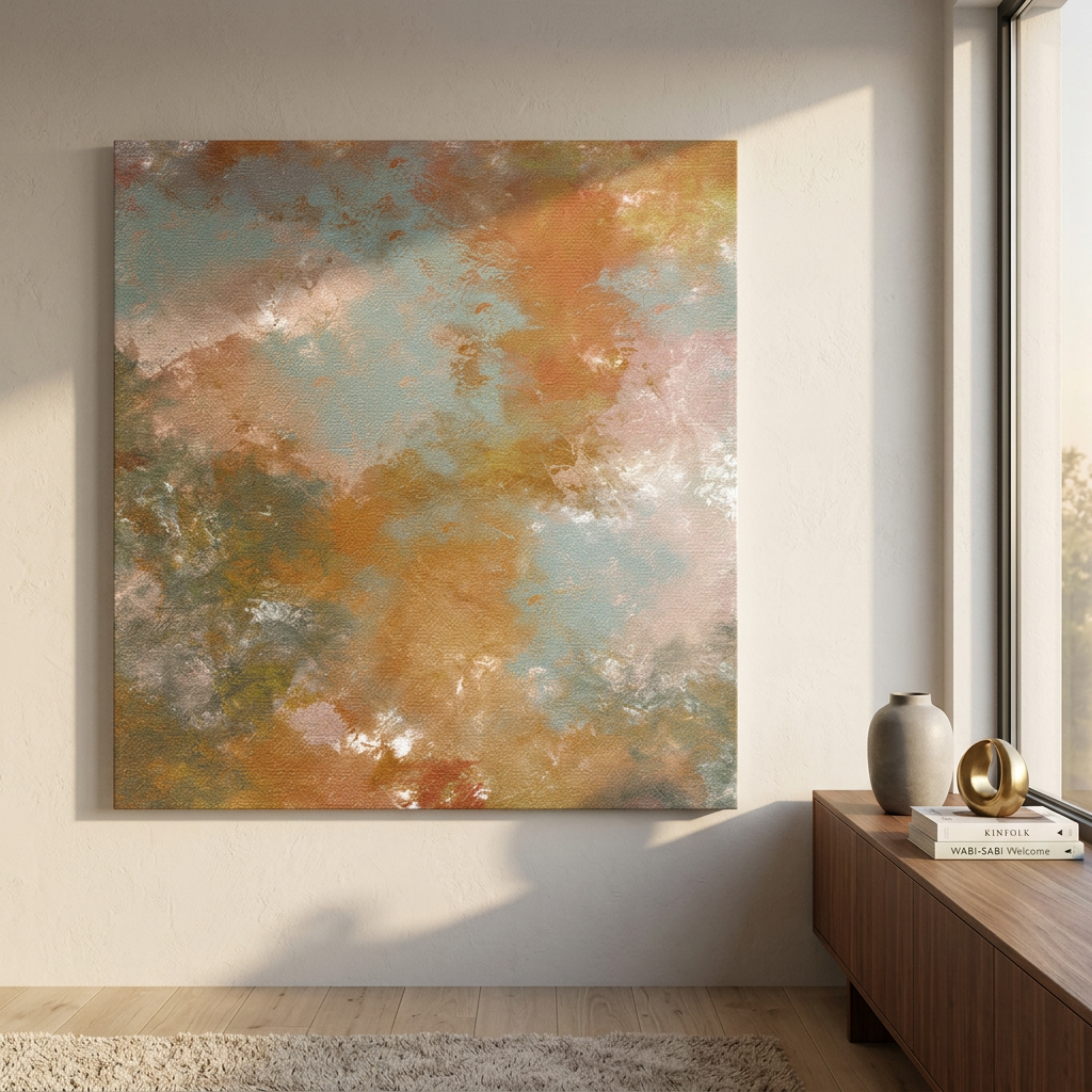 DOTCOMCANVAS A place unspoken Leinwandbild Raumansicht