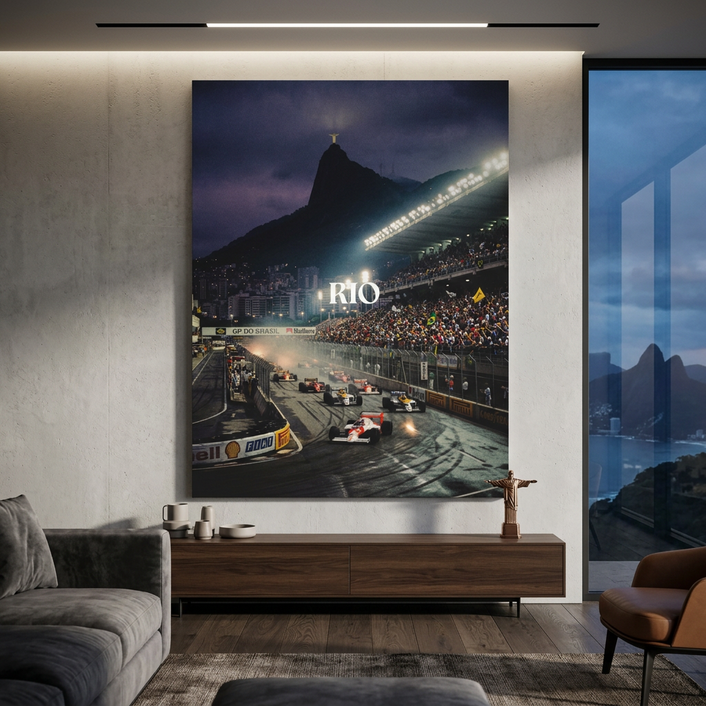 Rio F1 - Canvas Room mockup