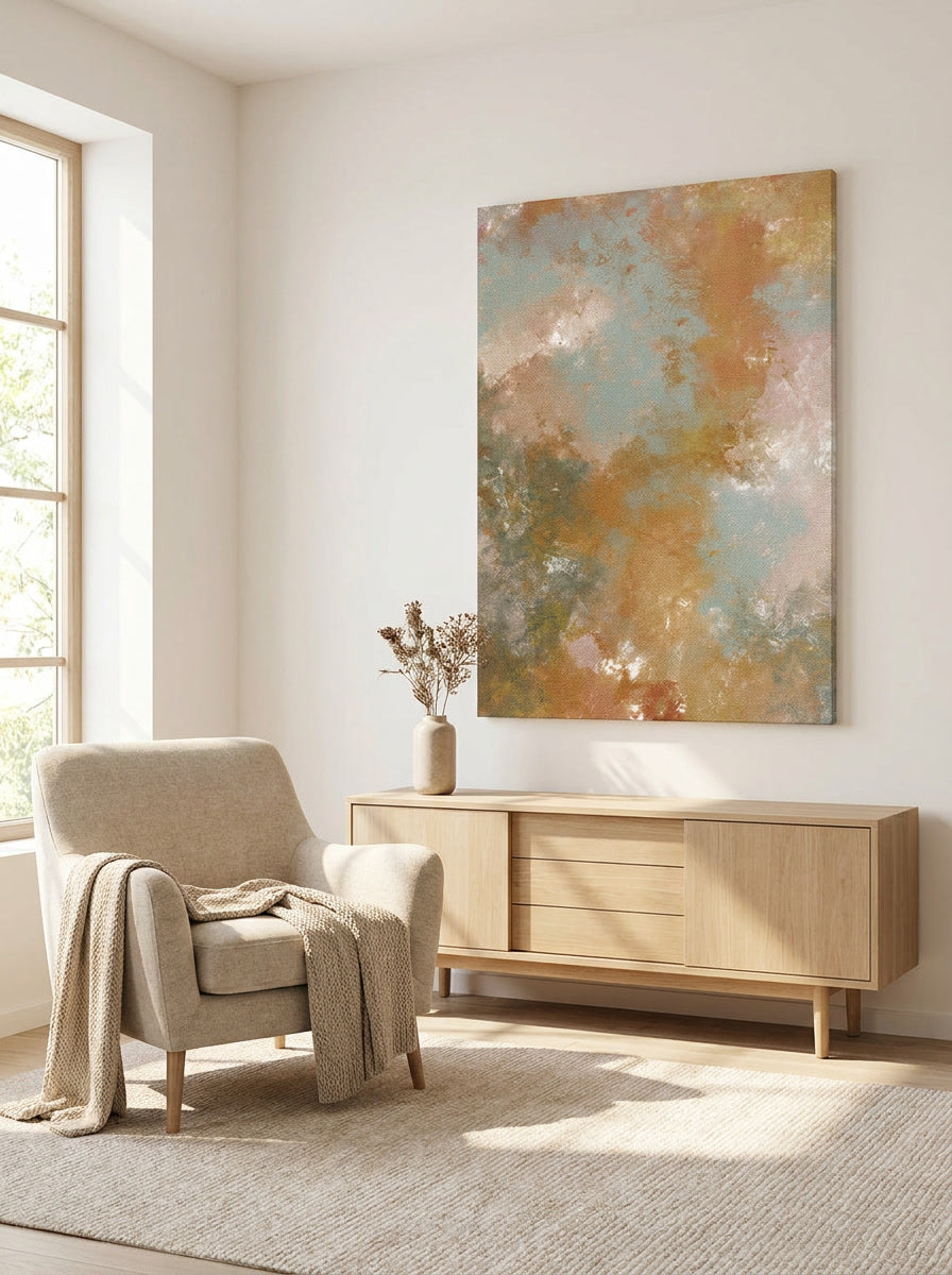 DOTCOMCANVAS A place unspoken Leinwandbild Raumansicht