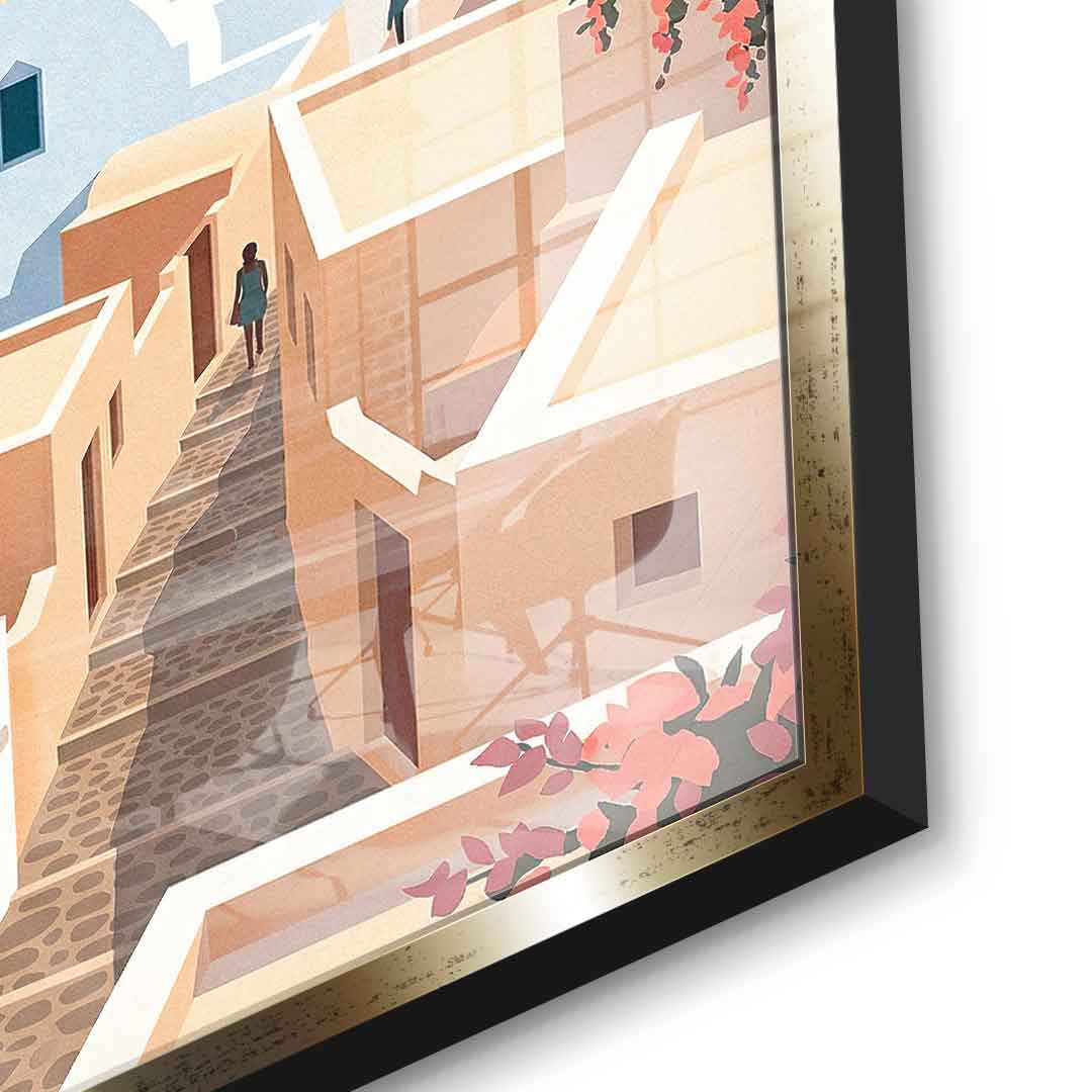 Santorini - Acrylglas