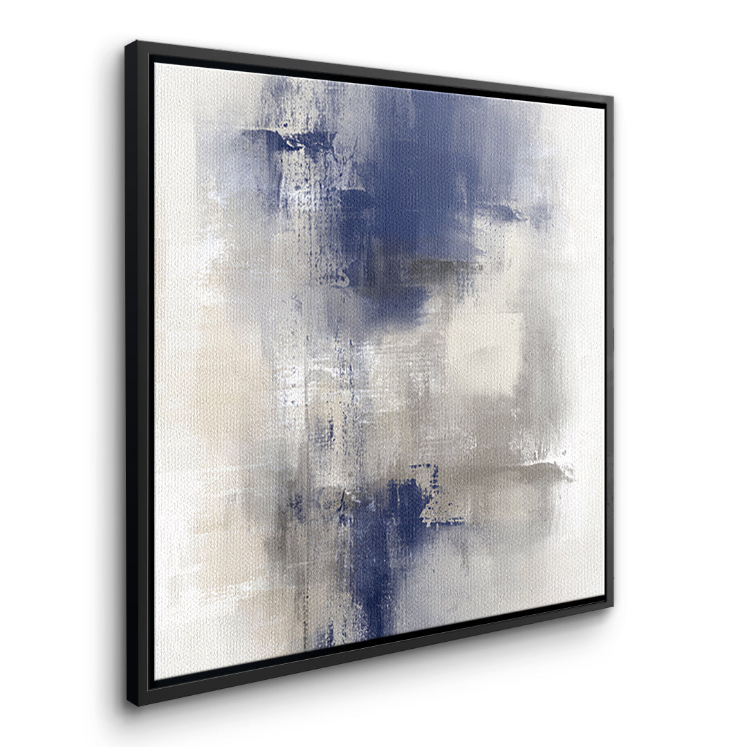 DOTCOMCANVAS Something Leinwandbild Seitenansicht schwarzer Rahmen