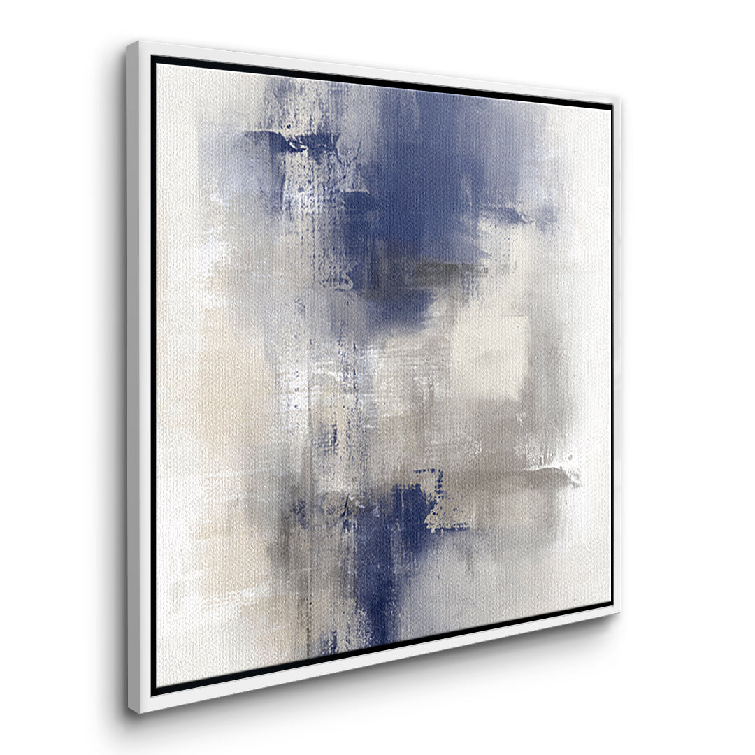 DOTCOMCANVAS Something Leinwandbild Seitenansicht weißer Rahmen