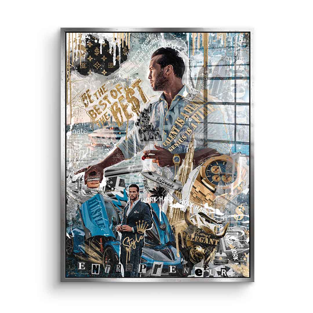 Tristan Tate - Acrylglas
