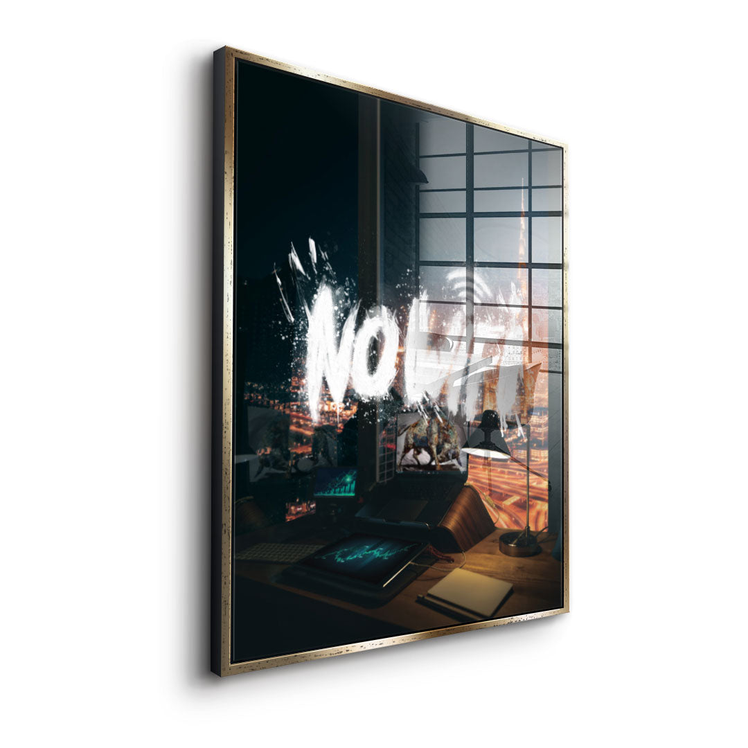 NO WIFI - Acrylic glass