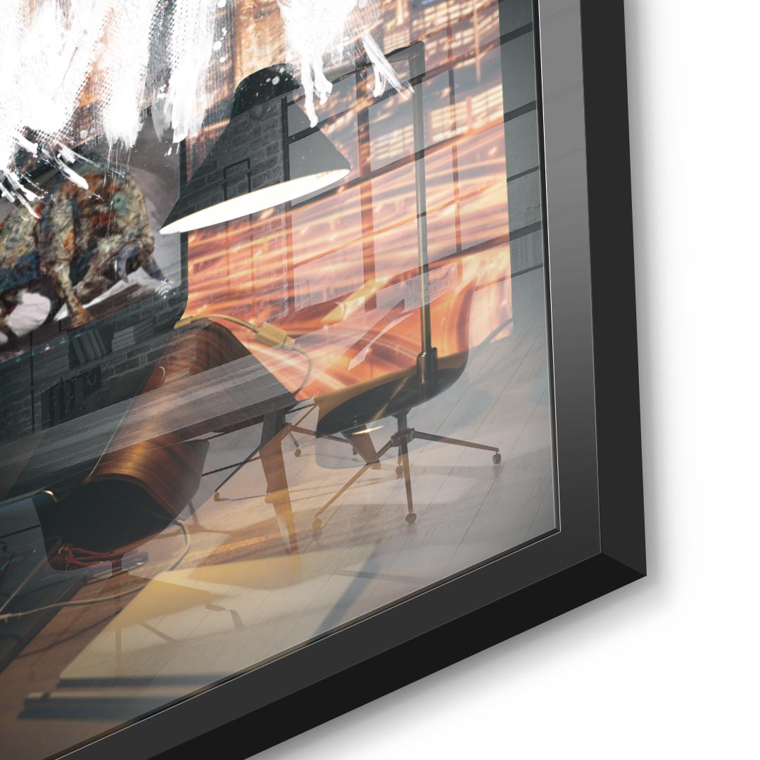 NO WIFI - Acrylic glass