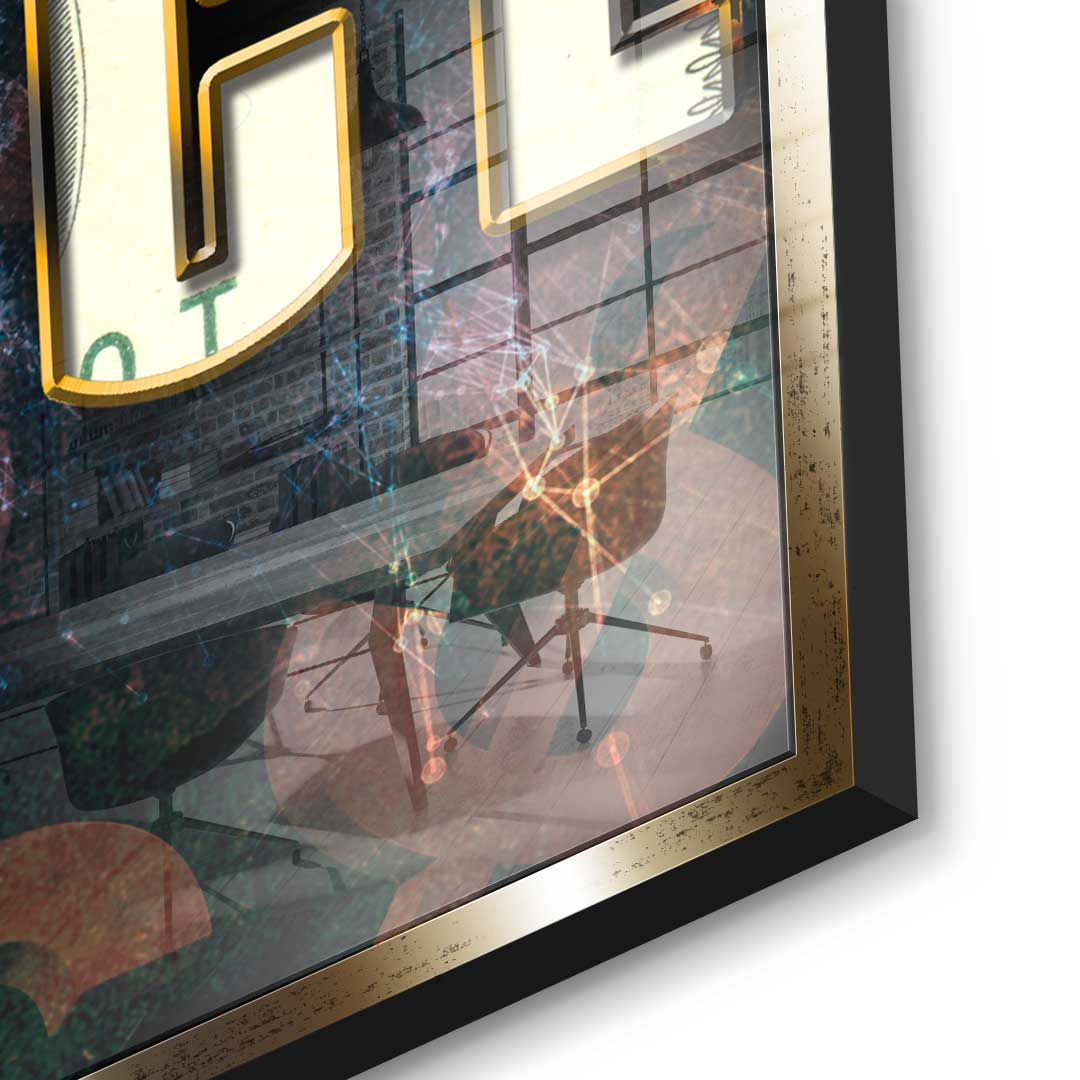 World of E-Commerce - Acrylic Glass