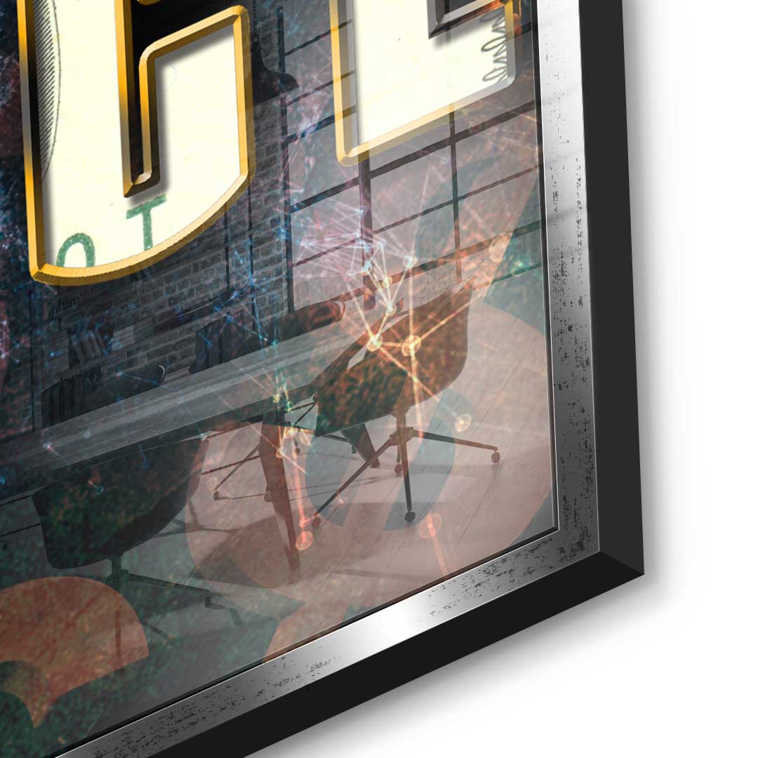 World of E-Commerce - Acrylic Glass