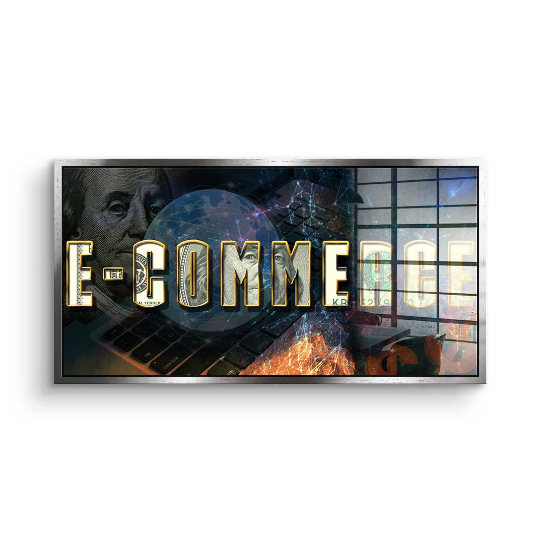 World of E-Commerce - Acrylic Glass