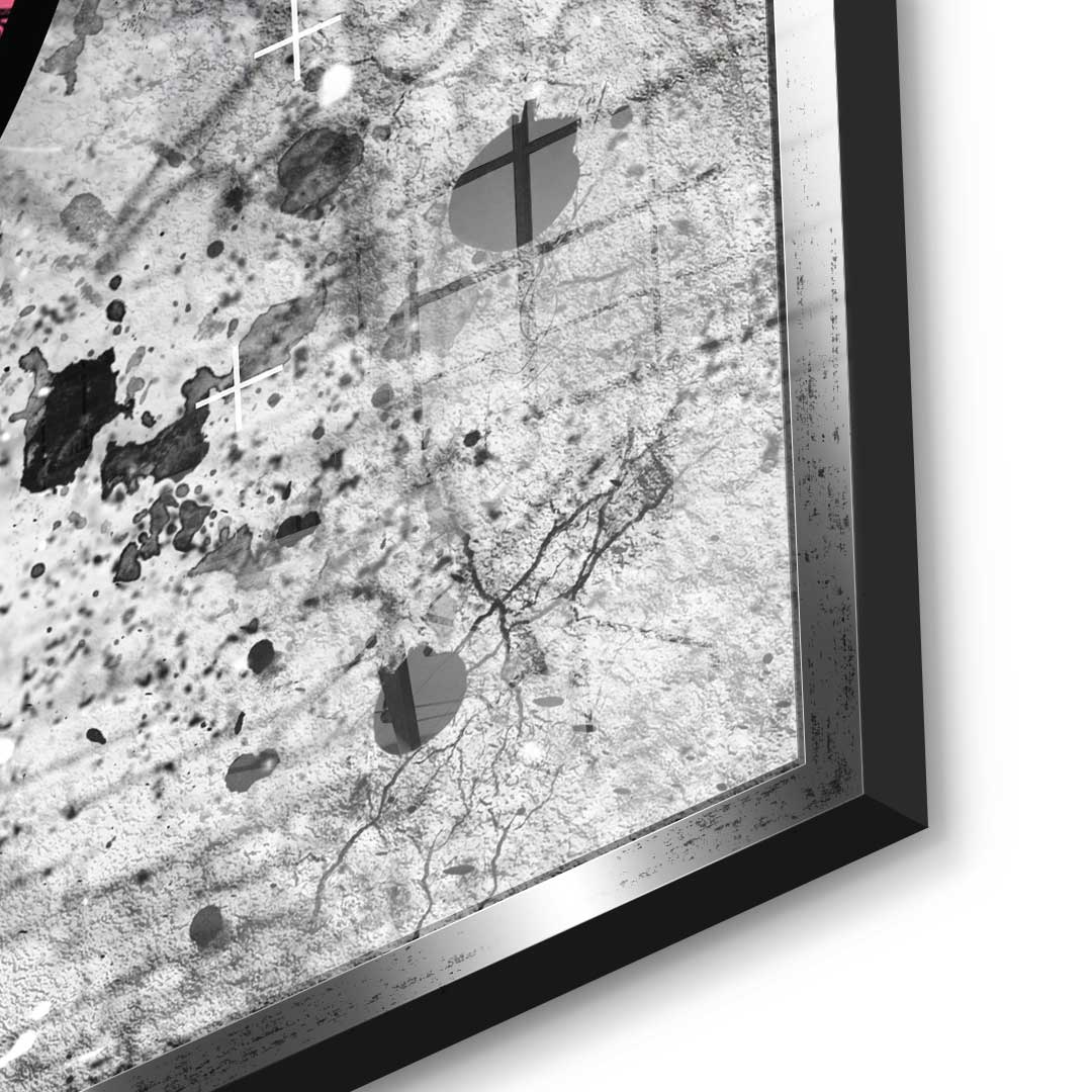 Graffiti Kiss - Acrylglas
