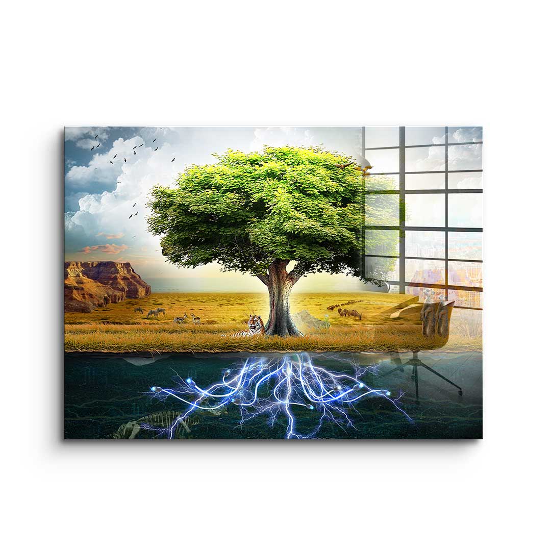 Spiritual Tree - Acrylglass