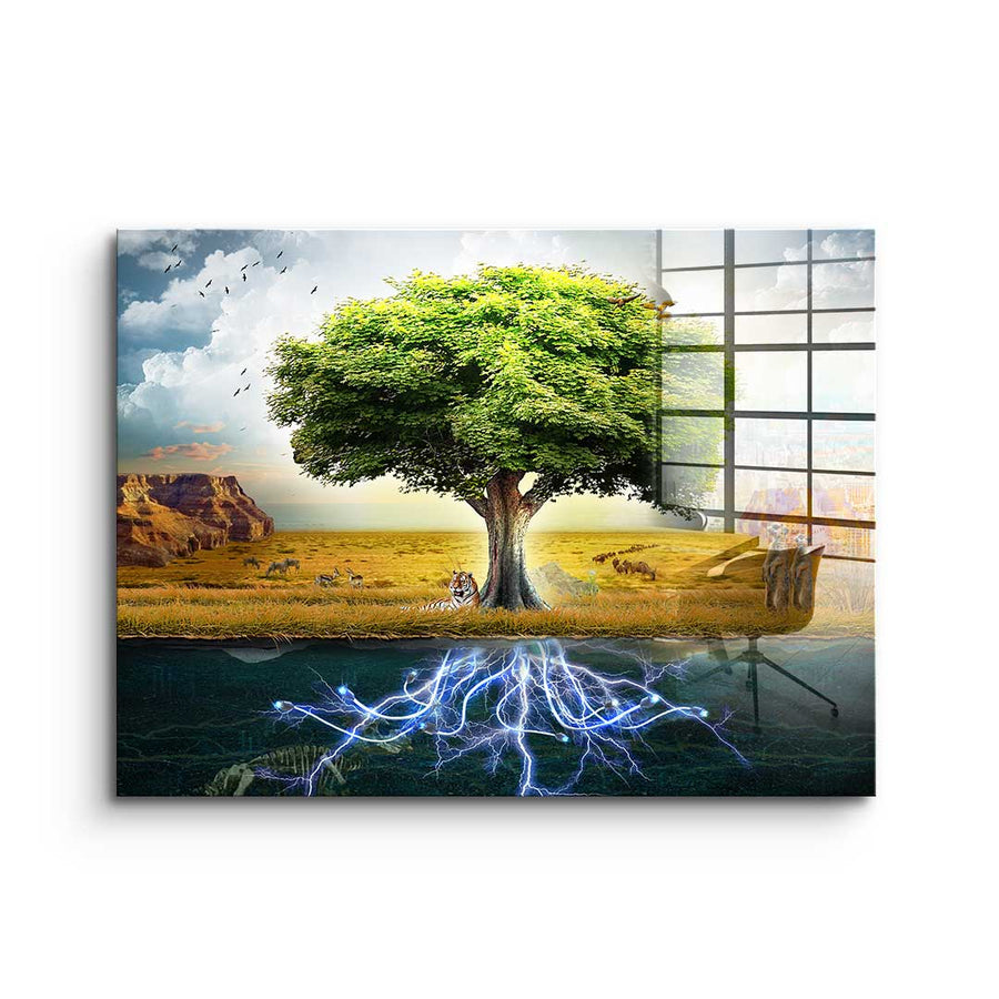 Spiritual Tree - Szkło akrylowe
