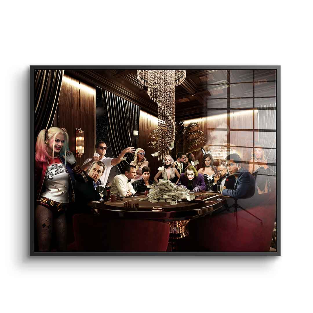 Poker Night - Acrylic glass