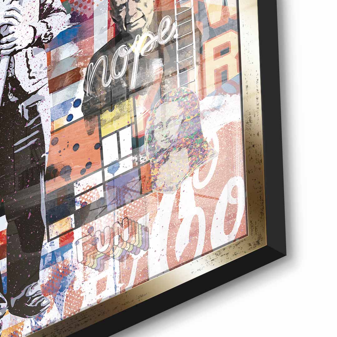 Art is the Answer - Acrylglas